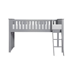 Orion Gray Low Loft Bunk - Ornate Home