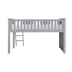 Orion Gray Low Loft Bunk - Ornate Home