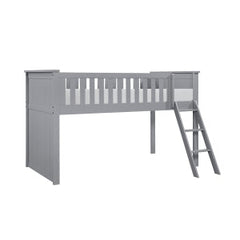 Orion Gray Low Loft Bunk - Ornate Home