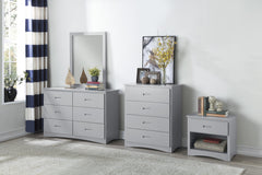 Orion Gray Mirror - Ornate Home
