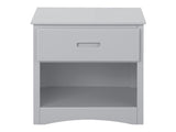 Orion Gray Nightstand - Ornate Home