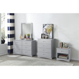 Orion Gray Nightstand - Ornate Home