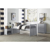 Orion Gray Nightstand - Ornate Home