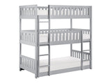 Orion Gray Triple Bunk Bed - Ornate Home