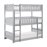 Orion Gray Triple Bunk Bed - Ornate Home