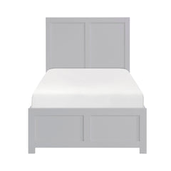 Orion Gray Twin Platform Bed - Ornate Home