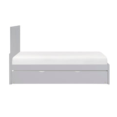 Orion Gray Twin Platform Bed - Ornate Home