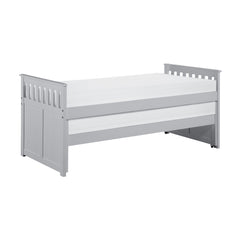 Orion Gray Twin/Twin Bed - Ornate Home