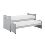 Orion Gray Twin/Twin Bed - Ornate Home