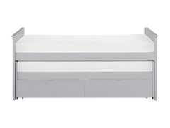 Orion Gray Twin/Twin Bed - Ornate Home