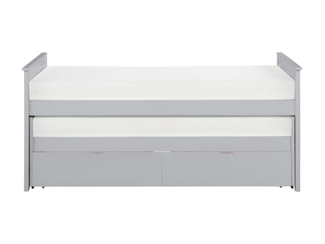 Orion Gray Twin/Twin Bed - Ornate Home