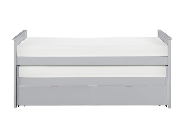 Orion Gray Twin/Twin Bed - Ornate Home