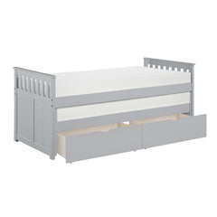 Orion Gray Twin/Twin Bed - Ornate Home