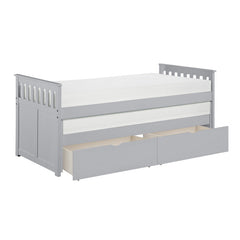 Orion Gray Twin/Twin Bed - Ornate Home