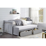 Orion Gray Twin/Twin Bed - Ornate Home