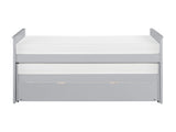 Orion Gray Twin/Twin Bed with Twin Trundle - Ornate Home