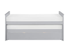 Orion Gray Twin/Twin Bed with Twin Trundle - Ornate Home