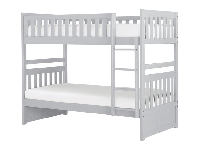 Orion Gray Twin/Twin Bunk Bed - Ornate Home