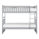 Orion Gray Twin/Twin Bunk Bed - Ornate Home