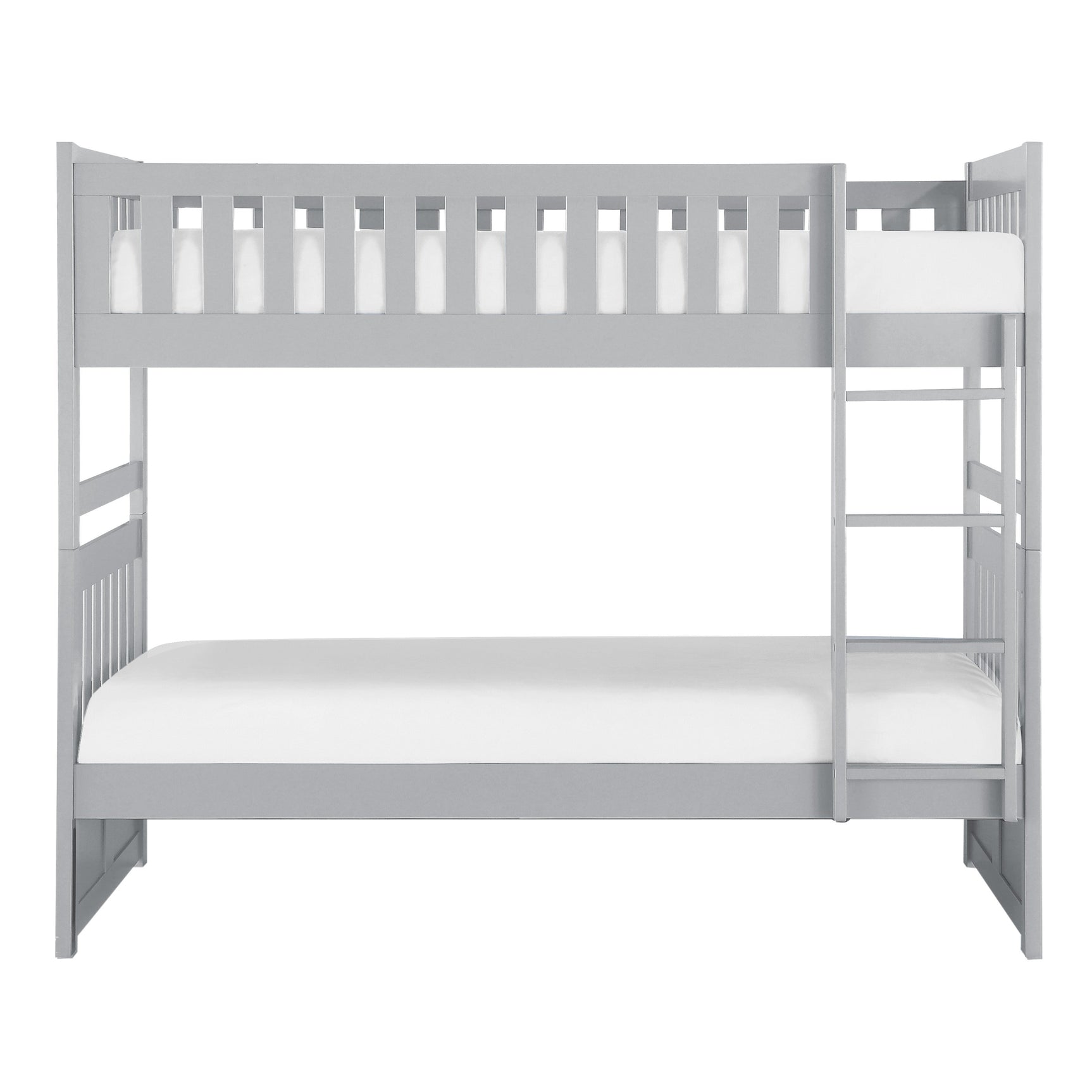 Orion Gray Twin/Twin Bunk Bed - Ornate Home
