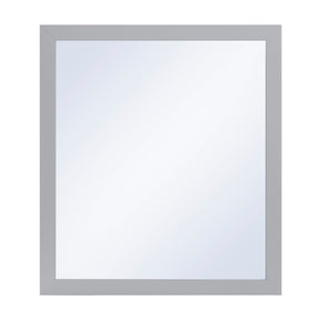 Orion Gray Wide Mirror - Ornate Home