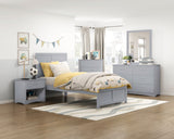 Orion Gray Wide Mirror - Ornate Home
