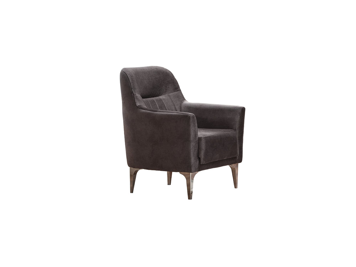 Orion Grey Chair - Ornate Home