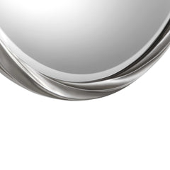 Orion Silver Round Mirror - Ornate Home