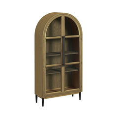 Orion Weathered Oak Bookcase - Ornate Home