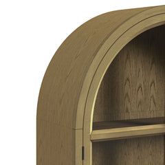 Orion Weathered Oak Bookcase - Ornate Home