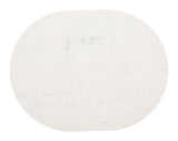 Orion White & Brass Accent Table - Ornate Home