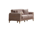 Orion Cream 3-pieces (Sofa & Loveseat & Chair) Living Room Set