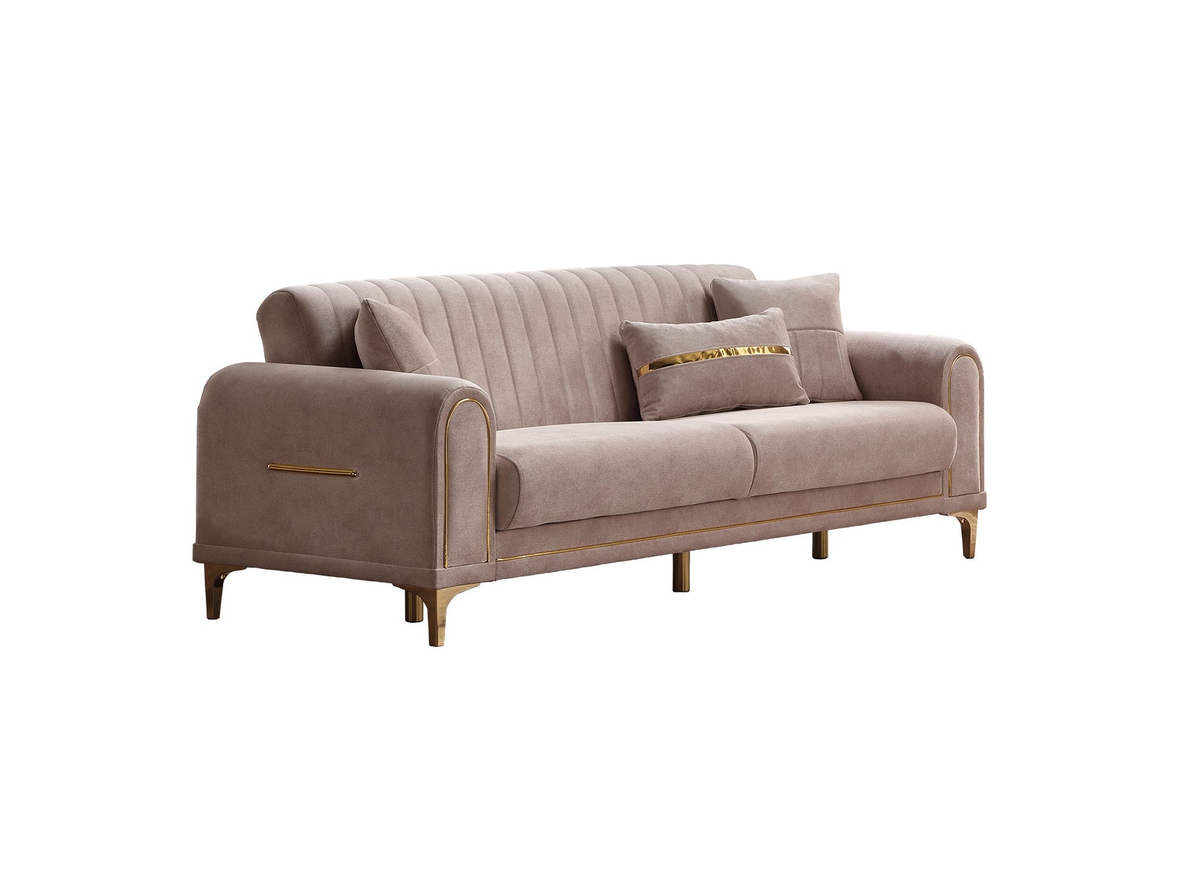 Orion Cream 3-pieces (Sofa & Loveseat & Chair) Living Room Set