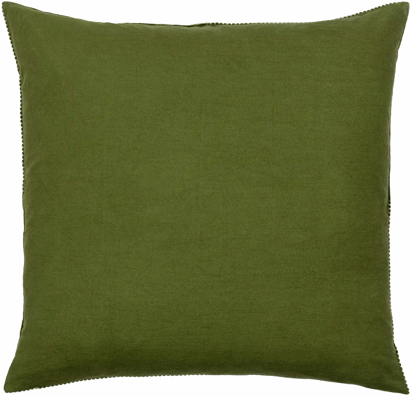 Orit Olive Green Corduroy Accent Pillow - Ornate Home
