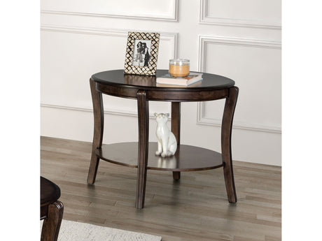 Orkdal Walnut End Table - Ornate Home