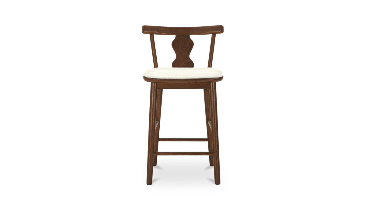 Orla Brown Counter Stool Dark - Ornate Home