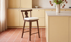 Orla Brown Counter Stool Dark - Ornate Home
