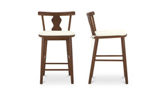 Orla Brown Counter Stool Dark - Ornate Home