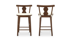 Orla Brown Counter Stool Dark - Ornate Home