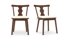Orla Brown Dining Chair Dark (Set of 2) - Ornate Home