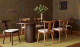 Orla Brown Dining Chair Dark (Set of 2) - Ornate Home