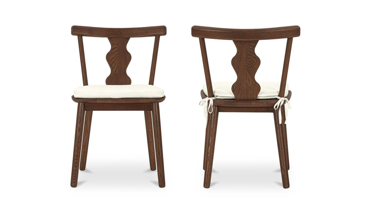 Orla Brown Dining Chair Dark (Set of 2) - Ornate Home