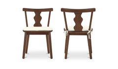 Orla Brown Dining Chair Dark (Set of 2) - Ornate Home