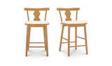 Orla Natural Counter Stool - Ornate Home