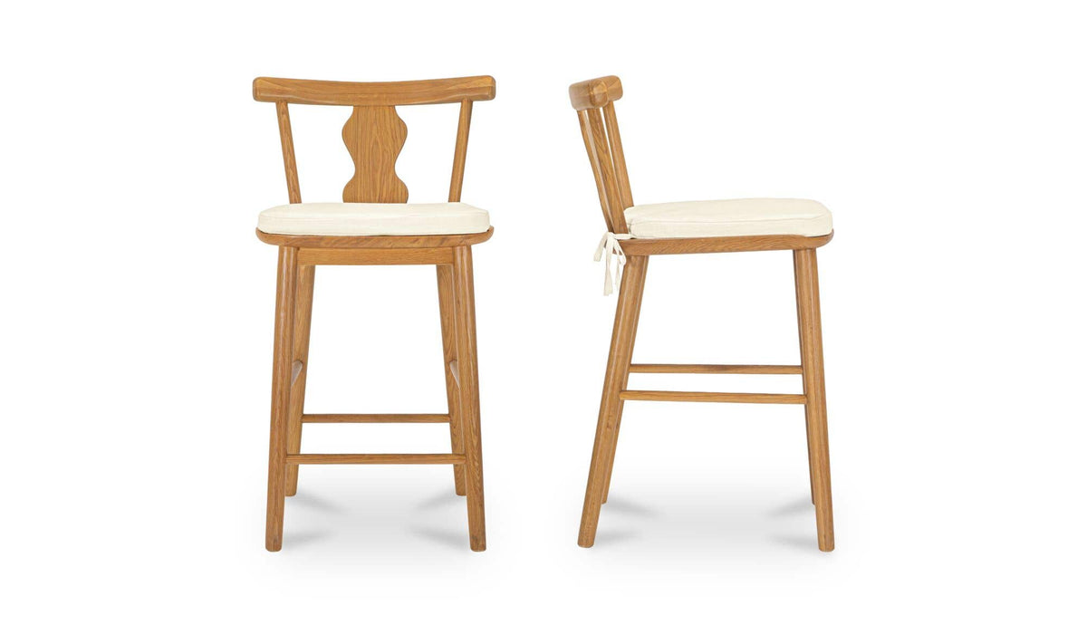Orla Natural Counter Stool - Ornate Home