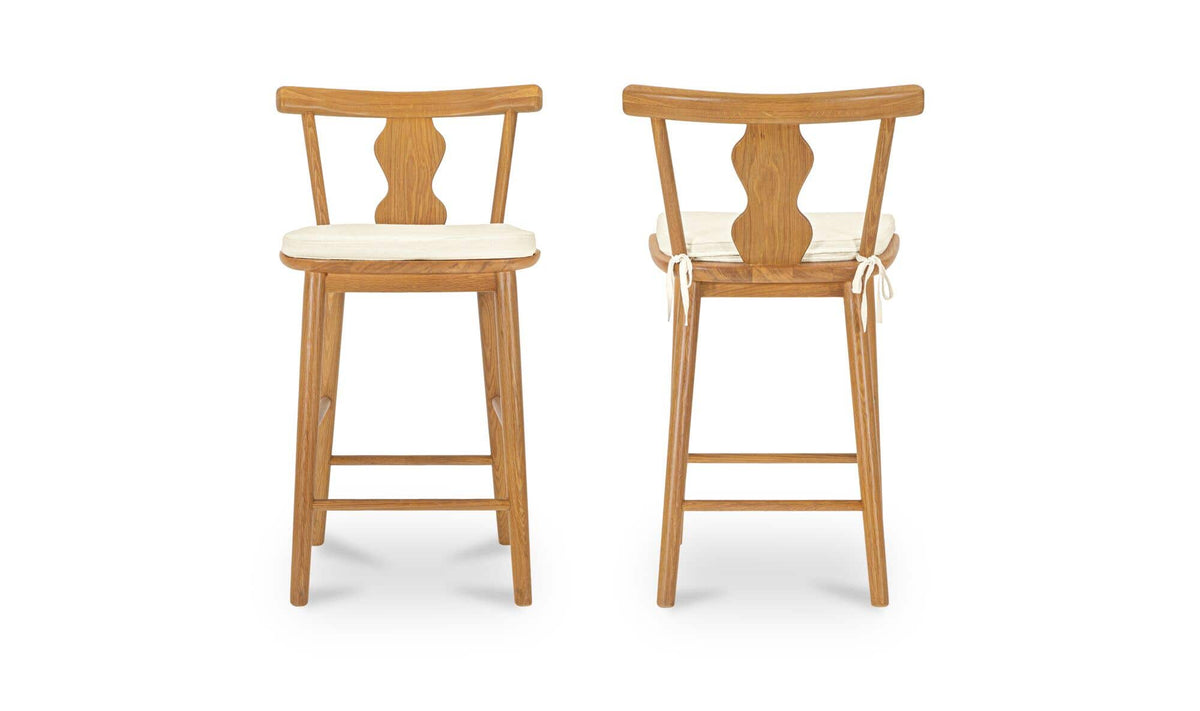 Orla Natural Counter Stool - Ornate Home