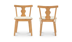 Orla Natural Dining Chair (Set of 2) - Ornate Home