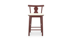 Orla Red Counter Stool - Ornate Home