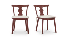 Orla Red Dining Chair (Set of 2) - Ornate Home