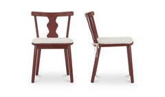 Orla Red Dining Chair (Set of 2) - Ornate Home
